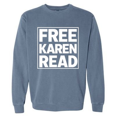 Free Karen Read Garment-Dyed Sweatshirt