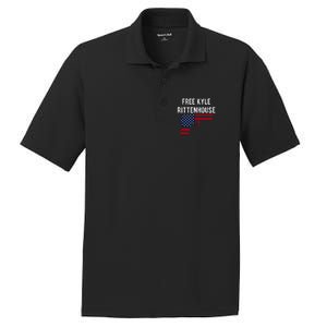 Free Kyle Rittenhouse PosiCharge RacerMesh Polo