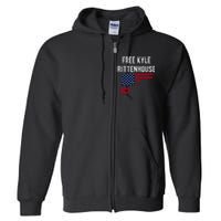 Free Kyle Rittenhouse Full Zip Hoodie