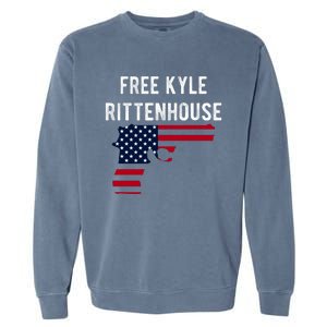 Free Kyle Rittenhouse Garment-Dyed Sweatshirt