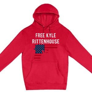 Free Kyle Rittenhouse Premium Pullover Hoodie