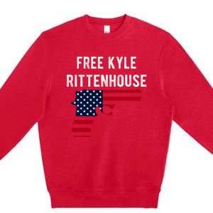 Free Kyle Rittenhouse Premium Crewneck Sweatshirt