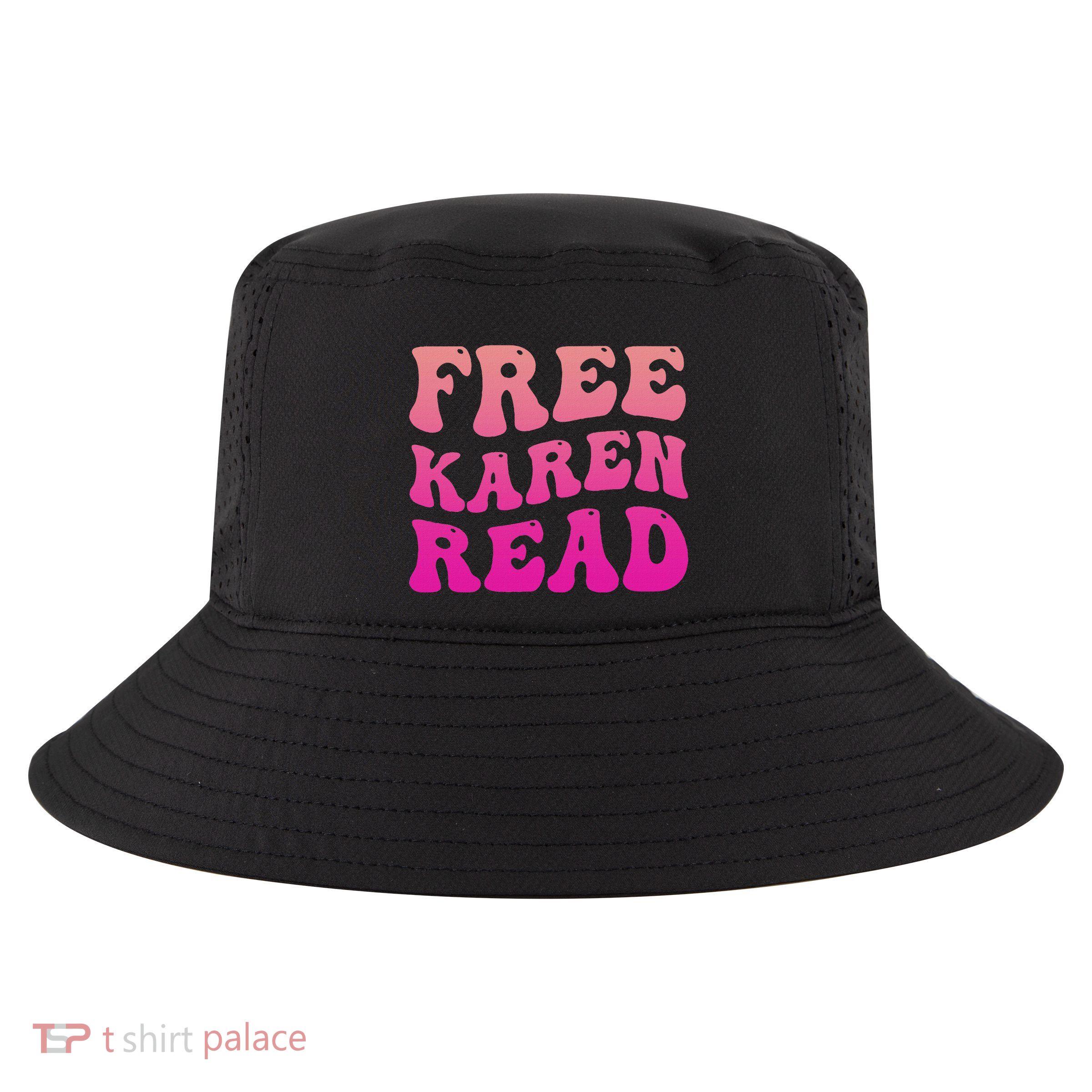 Free Karen Retro Groovy Funny Design Cool Comfort Performance Bucket Hat