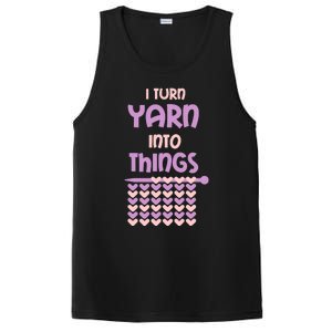 Funny Knitting Retirement Crochet Yarn PosiCharge Competitor Tank