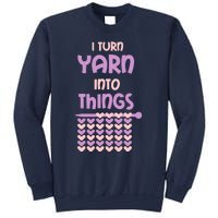 Funny Knitting Retirement Crochet Yarn Sweatshirt