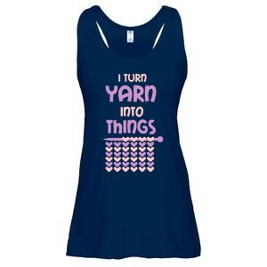 Funny Knitting Retirement Crochet Yarn Ladies Essential Flowy Tank