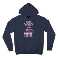 Funny Knitting Retirement Crochet Yarn Tall Hoodie