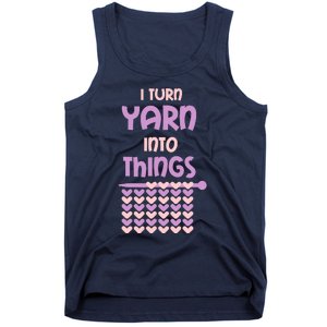 Funny Knitting Retirement Crochet Yarn Tank Top