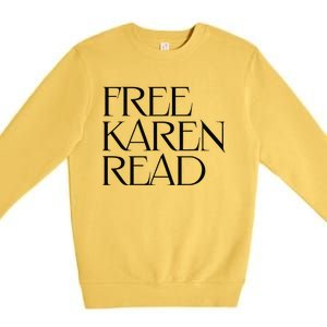 Free Karen Read Premium Crewneck Sweatshirt