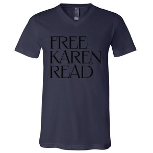 Free Karen Read V-Neck T-Shirt