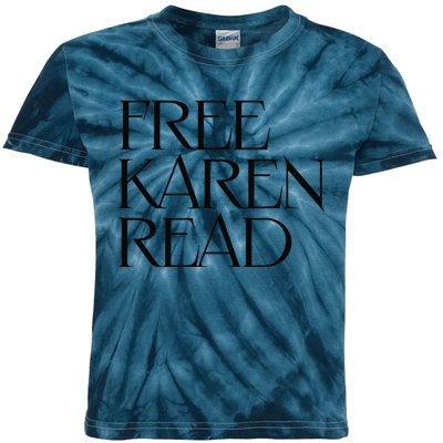 Free Karen Read Kids Tie-Dye T-Shirt