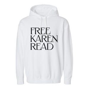 Free Karen Read Garment-Dyed Fleece Hoodie