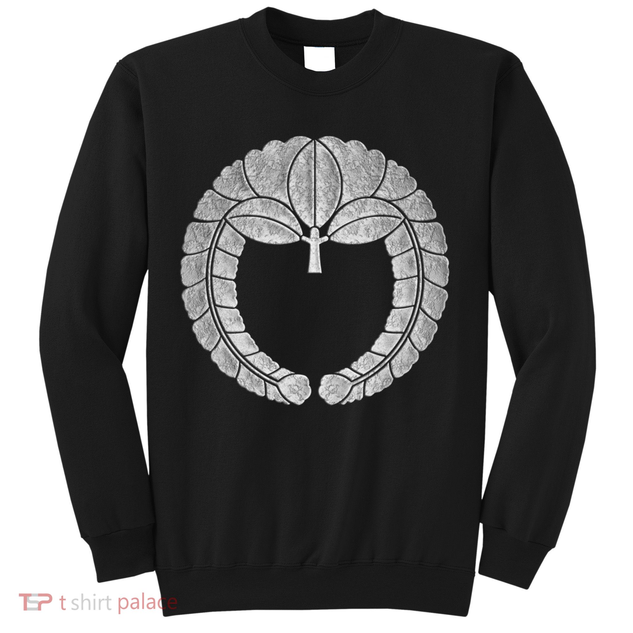 Fujiwara Kamon Sagari Fuji In Silver Foil Sweatshirt
