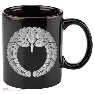 Fujiwara Kamon Sagari Fuji In Silver Foil 11oz C Handle Ceramic Mug