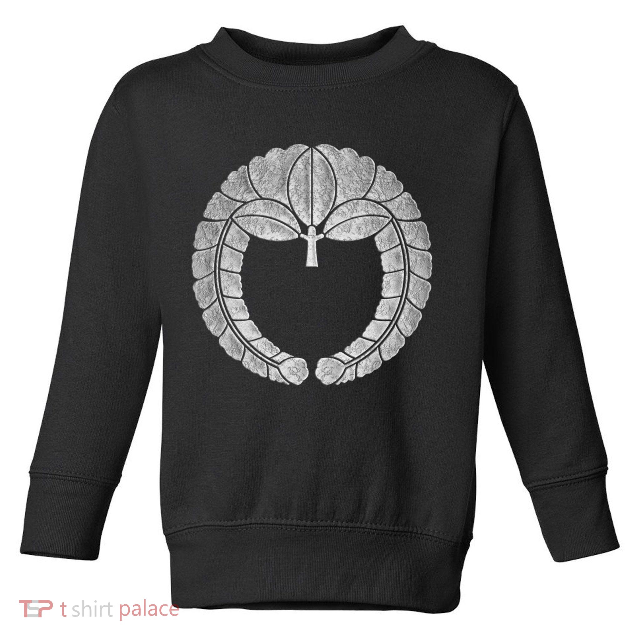 Fujiwara Kamon Sagari Fuji In Silver Foil Toddler Sweatshirt