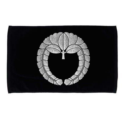 Fujiwara Kamon Sagari Fuji In Silver Foil Microfiber Hand Towel