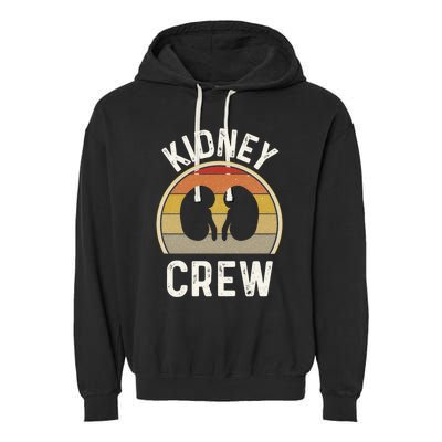 Funny Kidney Stuff Nephrology Nurse Team Renal Dialysis Tech Funny Gift Garment-Dyed Fleece Hoodie