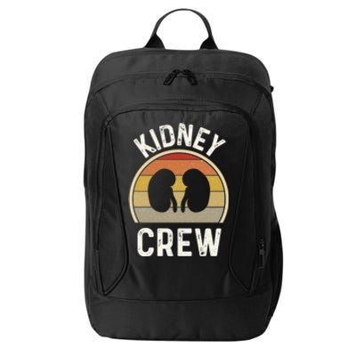 Funny Kidney Stuff Nephrology Nurse Team Renal Dialysis Tech Funny Gift City Backpack