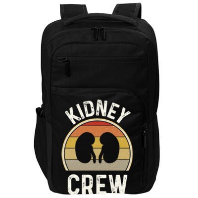 Funny Kidney Stuff Nephrology Nurse Team Renal Dialysis Tech Funny Gift Impact Tech Backpack