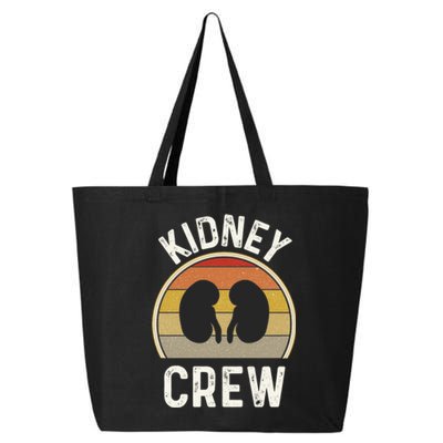 Funny Kidney Stuff Nephrology Nurse Team Renal Dialysis Tech Funny Gift 25L Jumbo Tote