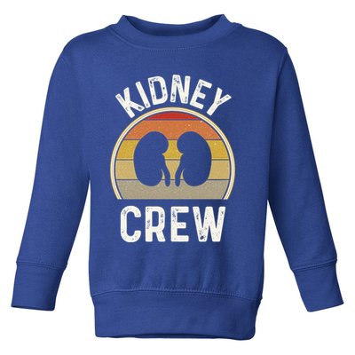 Funny Kidney Stuff Nephrology Nurse Team Renal Dialysis Tech Funny Gift Toddler Sweatshirt