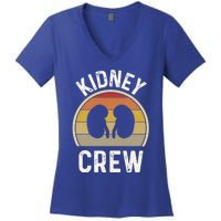 Funny Kidney Stuff Nephrology Nurse Team Renal Dialysis Tech Funny Gift Women's V-Neck T-Shirt