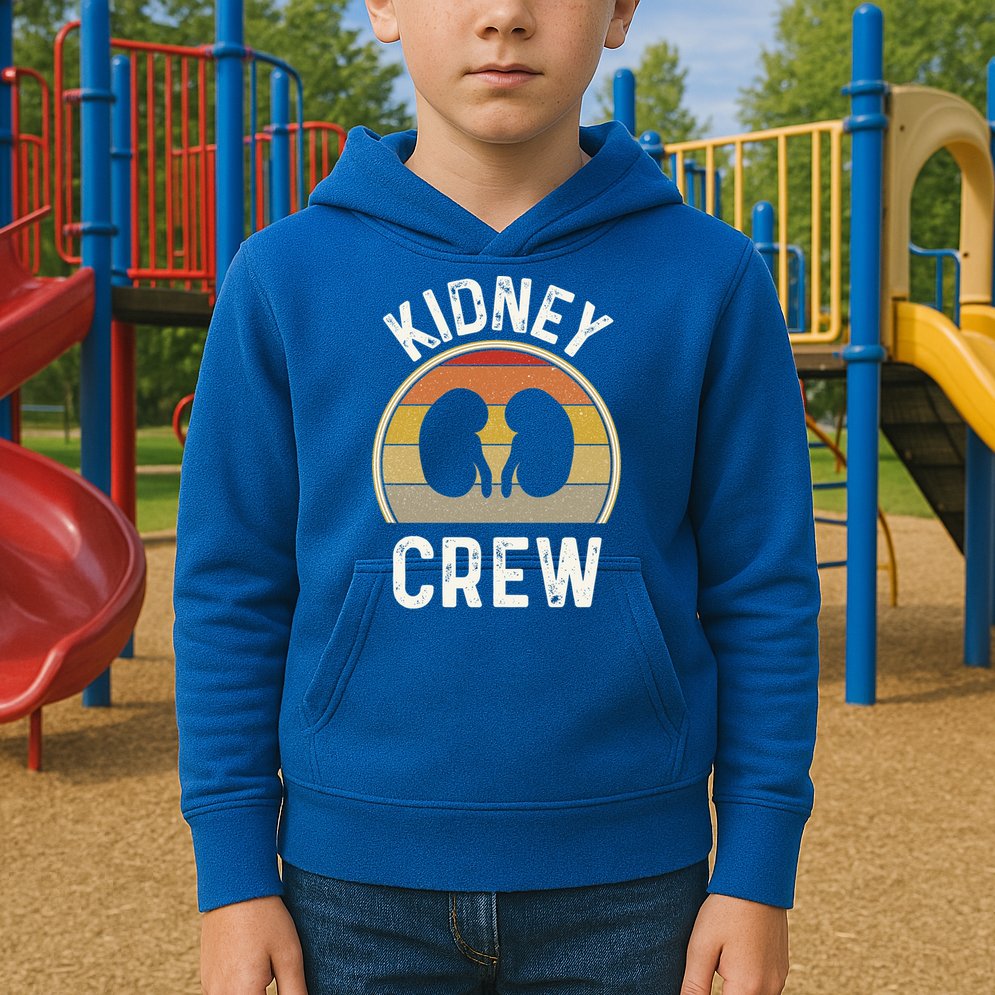 Funny Kidney Stuff Nephrology Nurse Team Renal Dialysis Tech Funny Gift Kids Hoodie