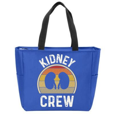 Funny Kidney Stuff Nephrology Nurse Team Renal Dialysis Tech Funny Gift Zip Tote Bag