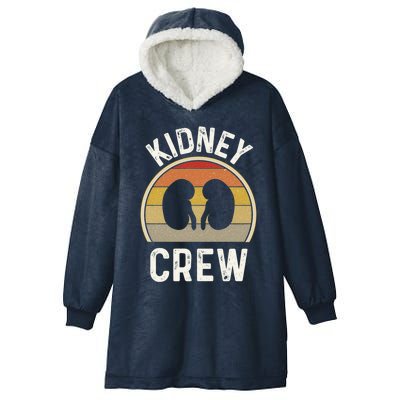 Funny Kidney Stuff Nephrology Nurse Team Renal Dialysis Tech Funny Gift Hooded Wearable Blanket