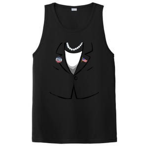 Funny Kamala Suit Kamala Harris Halloween Costume PosiCharge Competitor Tank