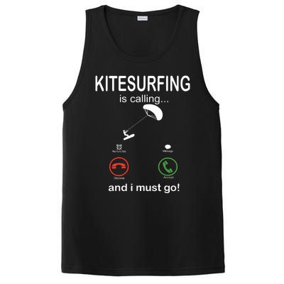 Funny Kitesurfing Shirts Kite Surfer Gift Kiteboarding Kite PosiCharge Competitor Tank