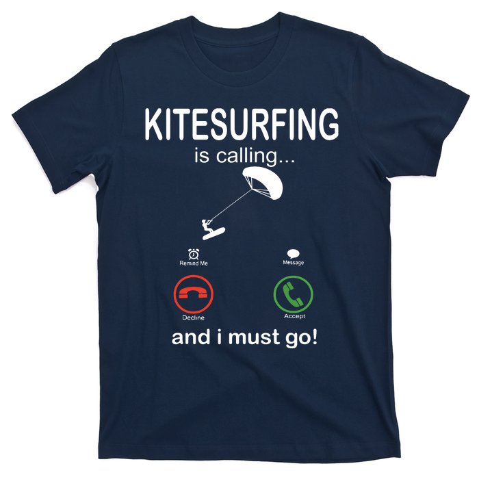 Funny Kitesurfing Shirts Kite Surfer Gift Kiteboarding Kite T-Shirt