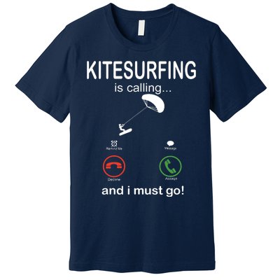 Funny Kitesurfing Shirts Kite Surfer Gift Kiteboarding Kite Premium T-Shirt