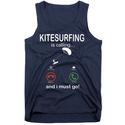 Funny Kitesurfing Shirts Kite Surfer Gift Kiteboarding Kite Tank Top