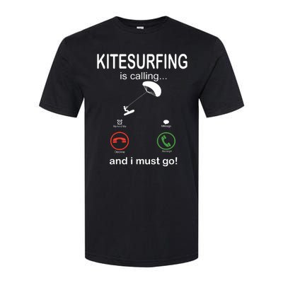 Funny Kitesurfing Shirts Kite Surfer Gift Kiteboarding Kite Softstyle CVC T-Shirt