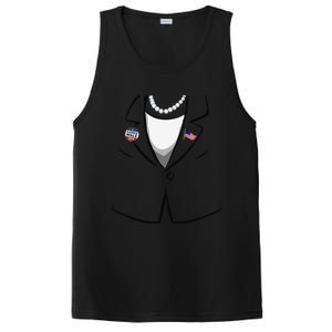 Funny Kamala Suit Kamala Harris Halloween Costume Gift PosiCharge Competitor Tank