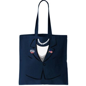 Funny Kamala Suit Kamala Harris Halloween Costume Gift Tote Bag