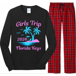 Florida Keys Summer Vacation Beach Trip 2024 Great Gift Long Sleeve Pajama Set