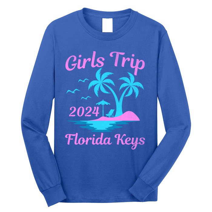 Florida Keys Summer Vacation Beach Trip 2024 Great Gift Long Sleeve Shirt