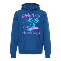 Florida Keys Summer Vacation Beach Trip 2024 Great Gift Premium Hoodie