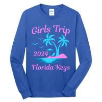 Florida Keys Summer Vacation Beach Trip 2024 Great Gift Tall Long Sleeve T-Shirt