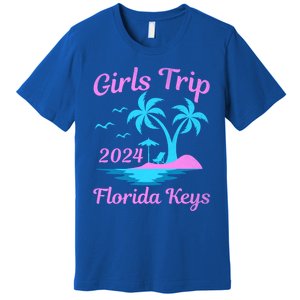 Florida Keys Summer Vacation Beach Trip 2024 Great Gift Premium T-Shirt