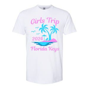 Florida Keys Summer Vacation Beach Trip 2024 Great Gift Softstyle CVC T-Shirt