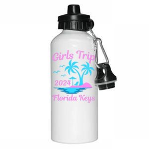 Florida Keys Summer Vacation Beach Trip 2024 Great Gift Aluminum Water Bottle