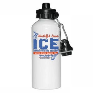 Frozen Kristoff Svens Ice Harvesting And Delivery Aluminum Water Bottle 