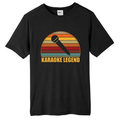 Funny Karaoke Singing With Sayings L Karaoke Queen Legend Tall Fusion ChromaSoft Performance T-Shirt