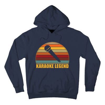 Funny Karaoke Singing With Sayings L Karaoke Queen Legend Tall Hoodie