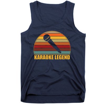 Funny Karaoke Singing With Sayings L Karaoke Queen Legend Tank Top