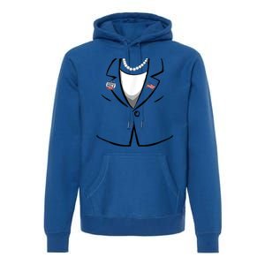 Funny Kamala Suit Kamala Harris Halloween Costume Premium Hoodie