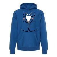 Funny Kamala Suit Kamala Harris Halloween Costume Premium Hoodie